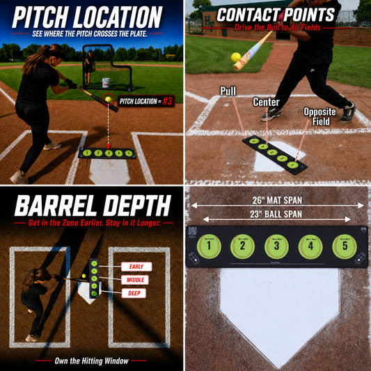 5 Ball Mat - Softball