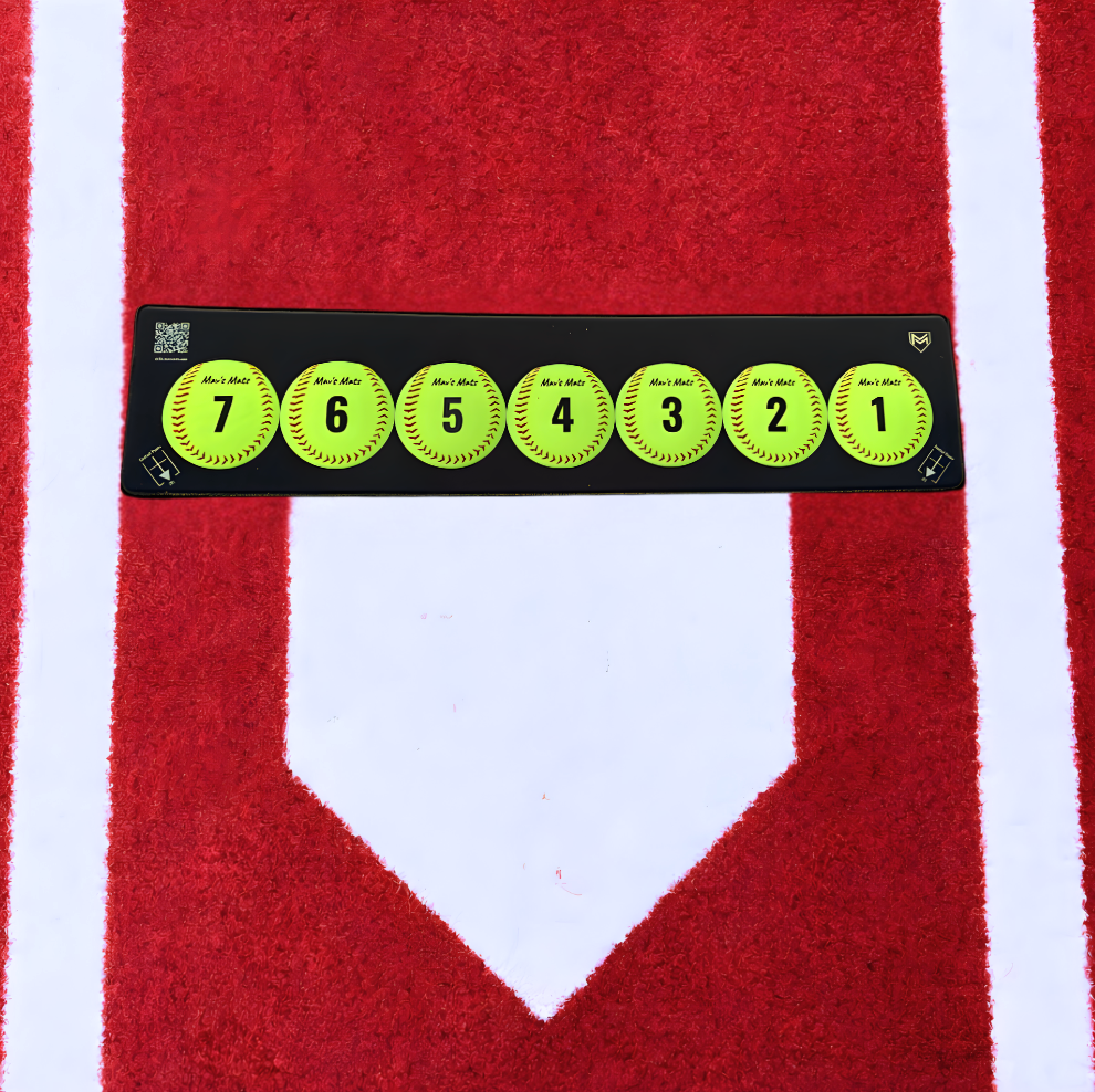 7 Ball Mat - Softball