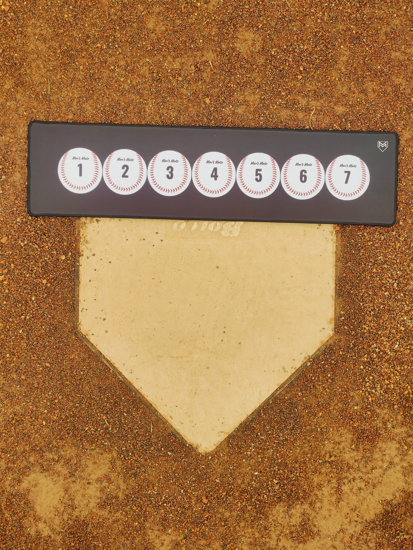 7 Ball Mat - Baseball