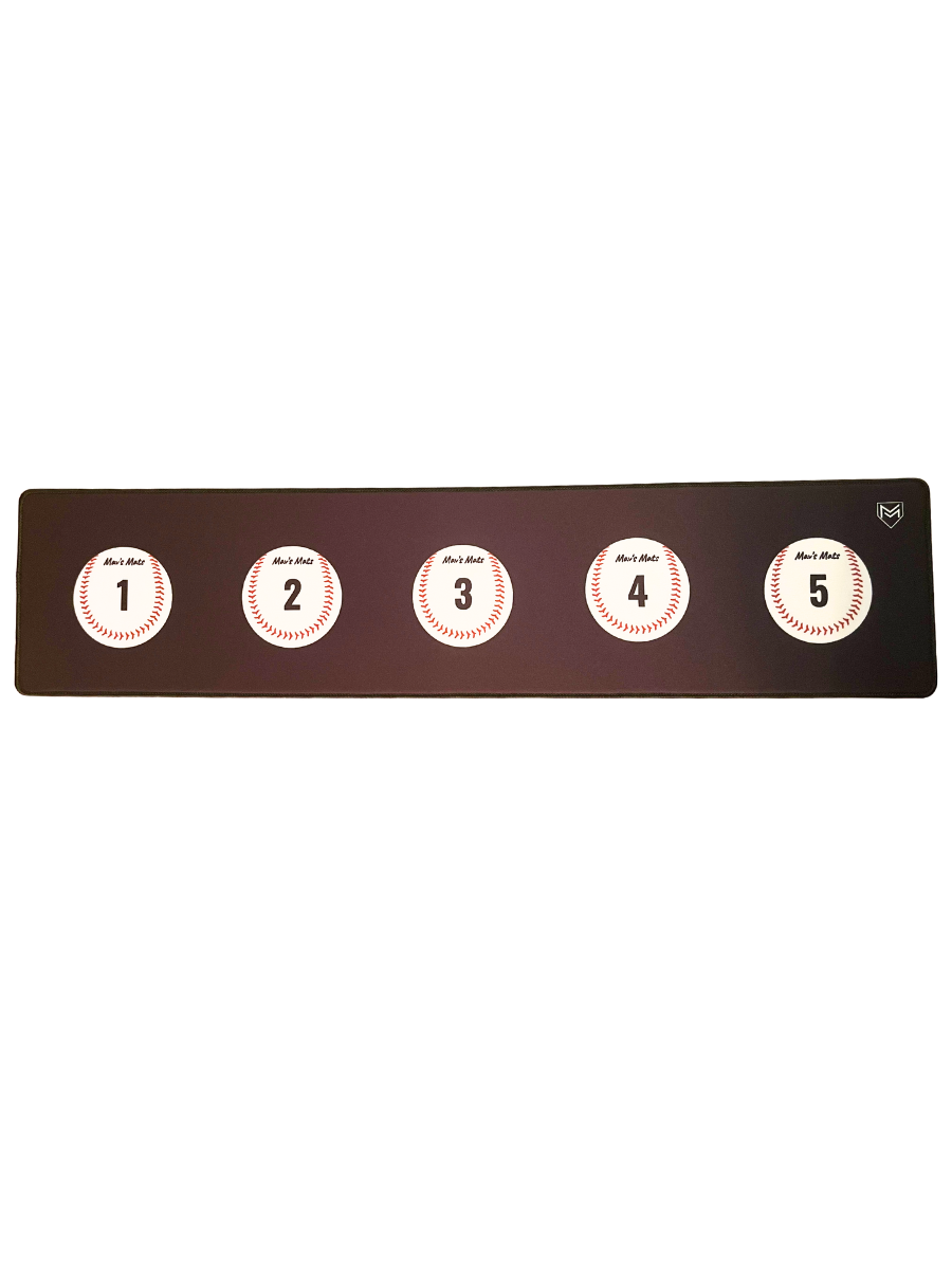 5 Ball Mat - Baseball