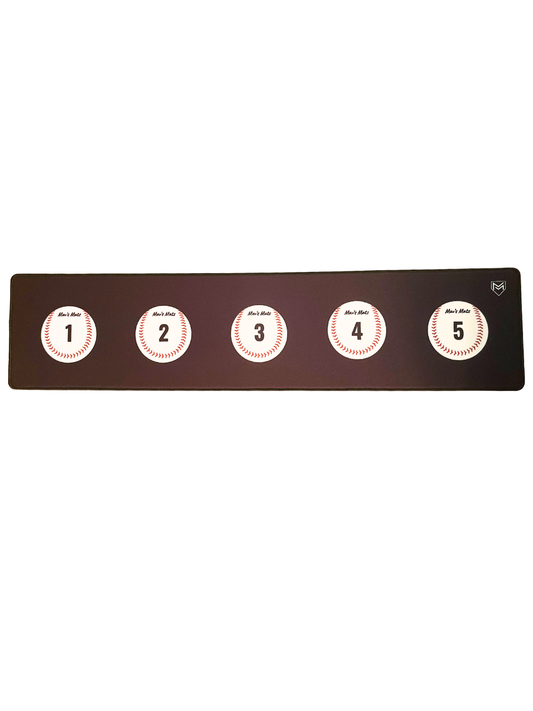 5 Ball Mat - Baseball