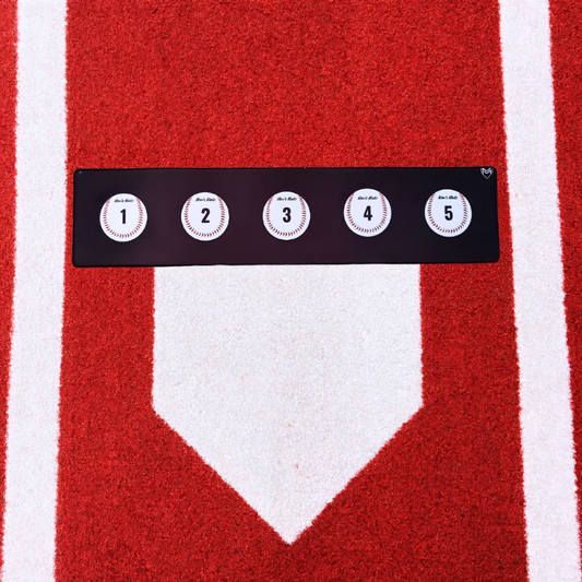 5 Ball Mat - Baseball