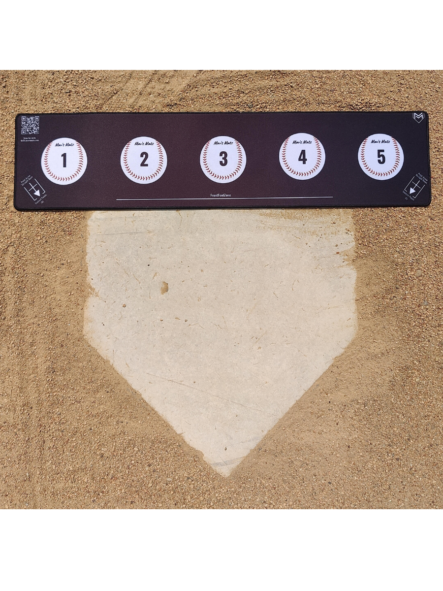 5 Ball Mat - Baseball