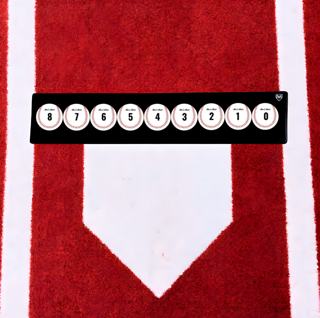 9 Ball Mat - Baseball