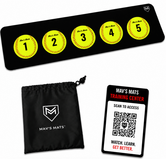 5 Ball Mat - Softball
