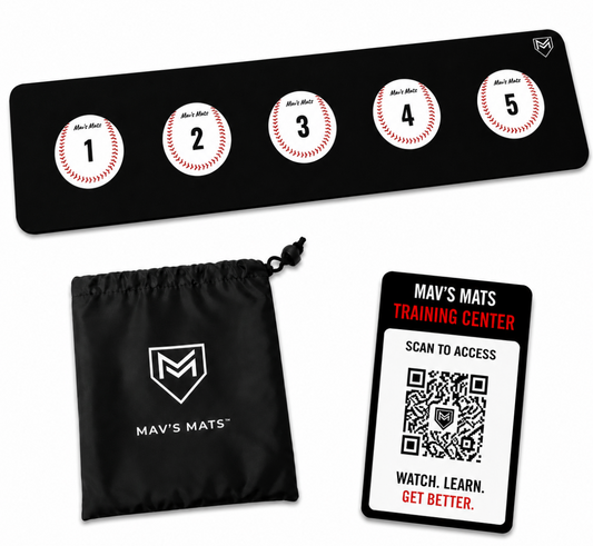 5 Ball Mat - Baseball