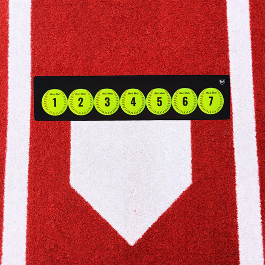 7 Ball Mat - Softball