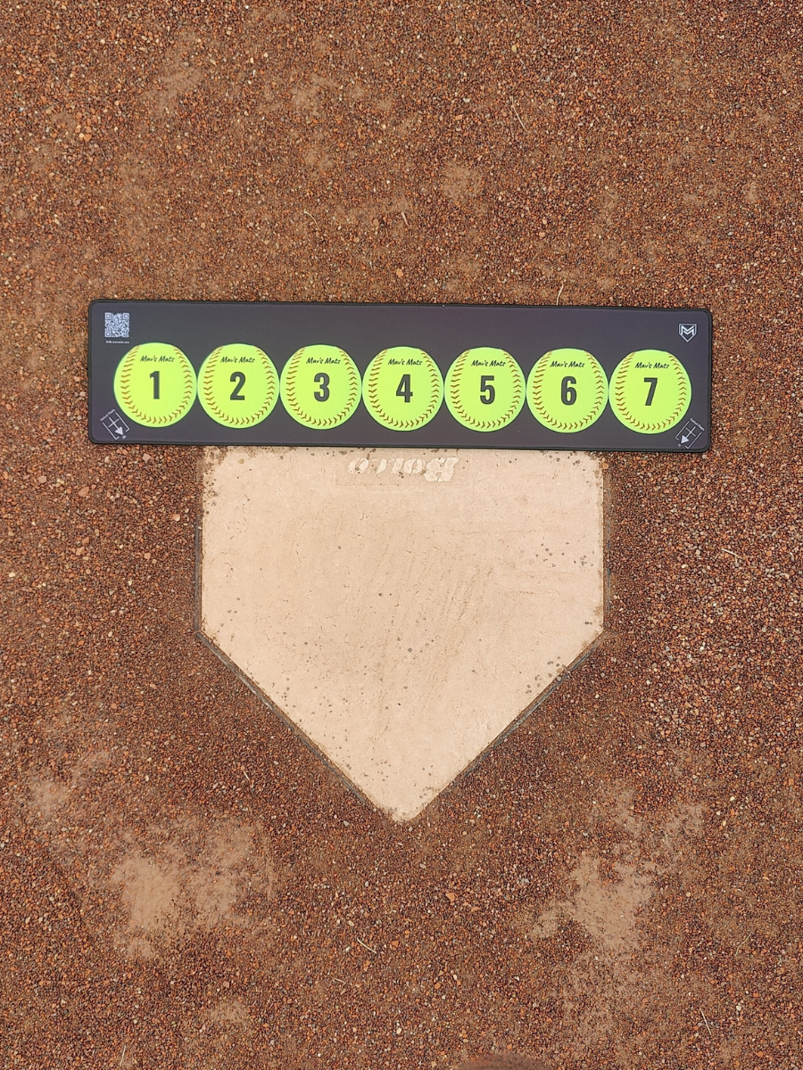 7 Ball Mat - Softball