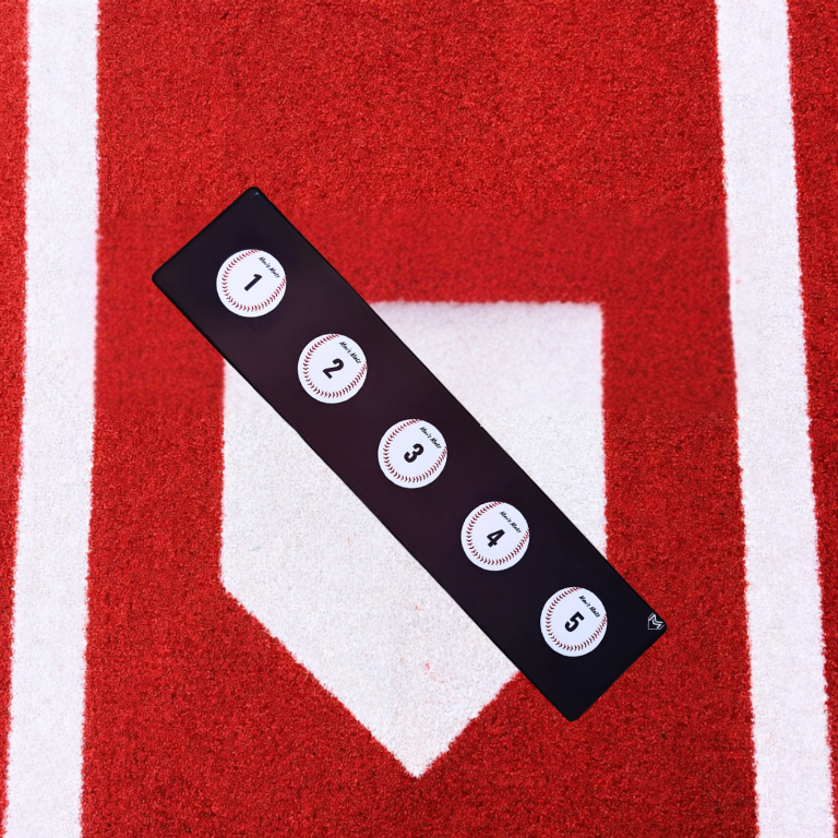 5 Ball Mat - Baseball