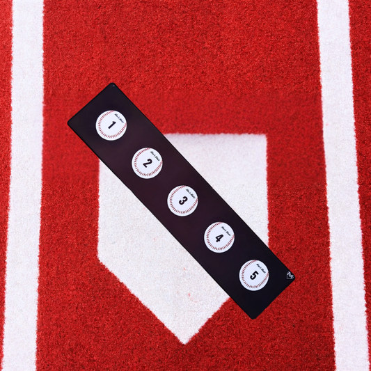 5 Ball Mat - Baseball