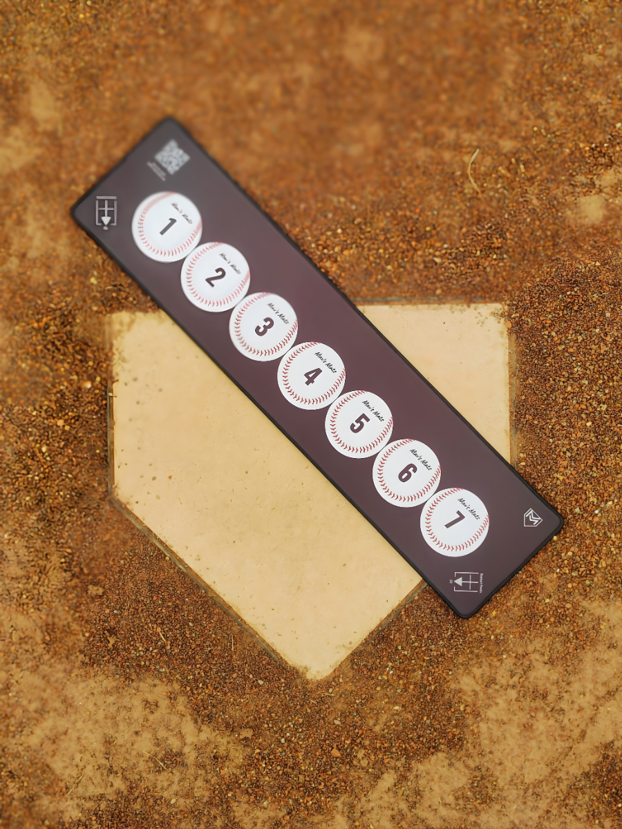 7 Ball Mat - Baseball